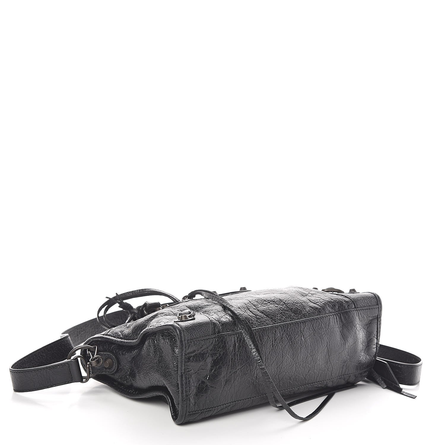 Balenciaga Agneau Classic Hardware Graffiti Handles S City Black 4 of 10