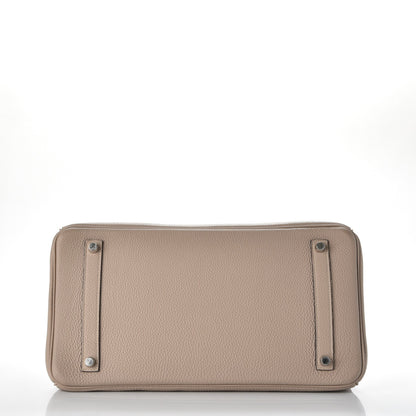 Hermes Togo Birkin 35 Gris Tourterelle 6 of 36
