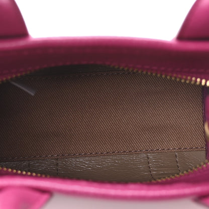 Marc Jacobs Grained Calfskin Mini The Tote Bag Lipstick Pink 5 of 10