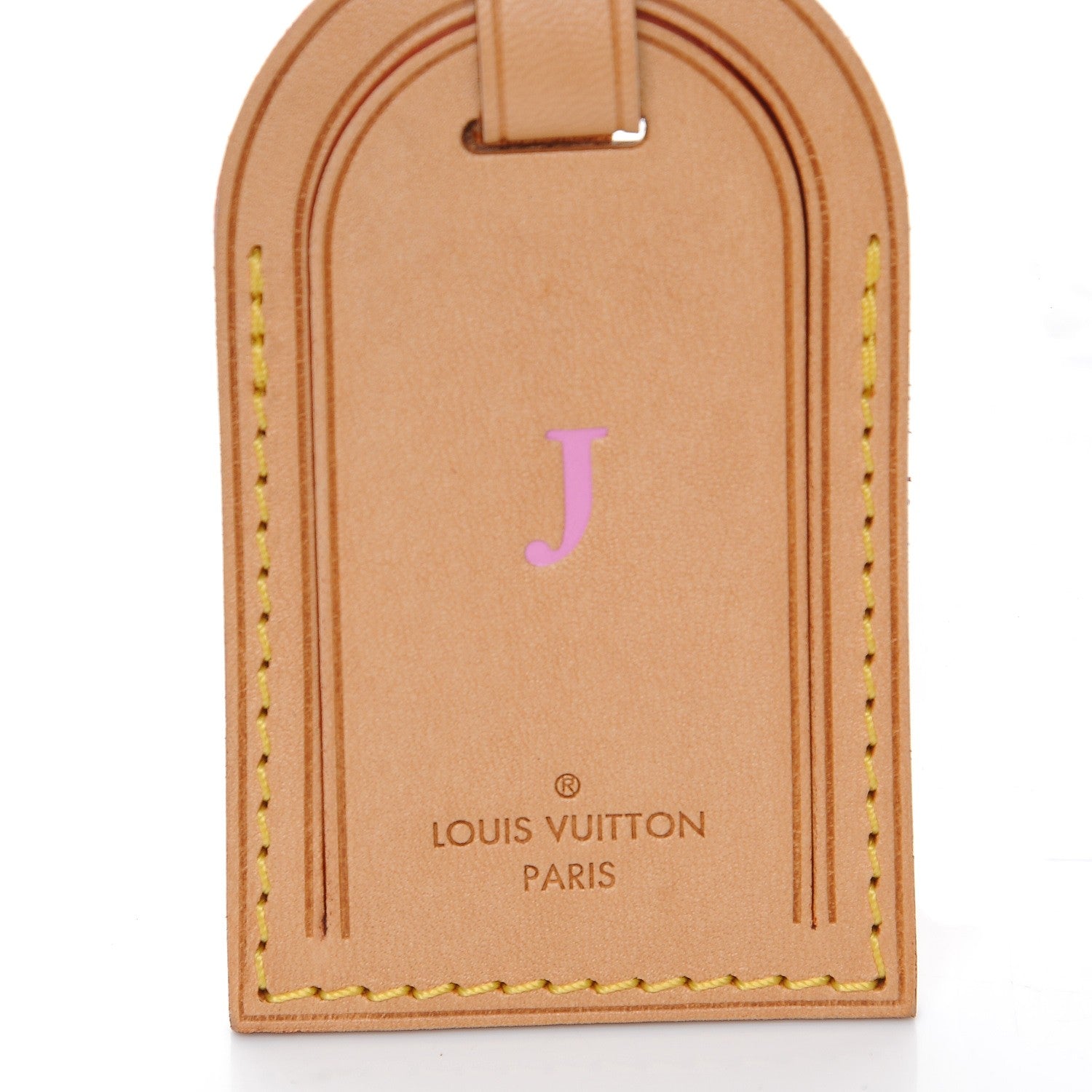 Louis Vuitton Vachetta Luggage Tag 2 of 3