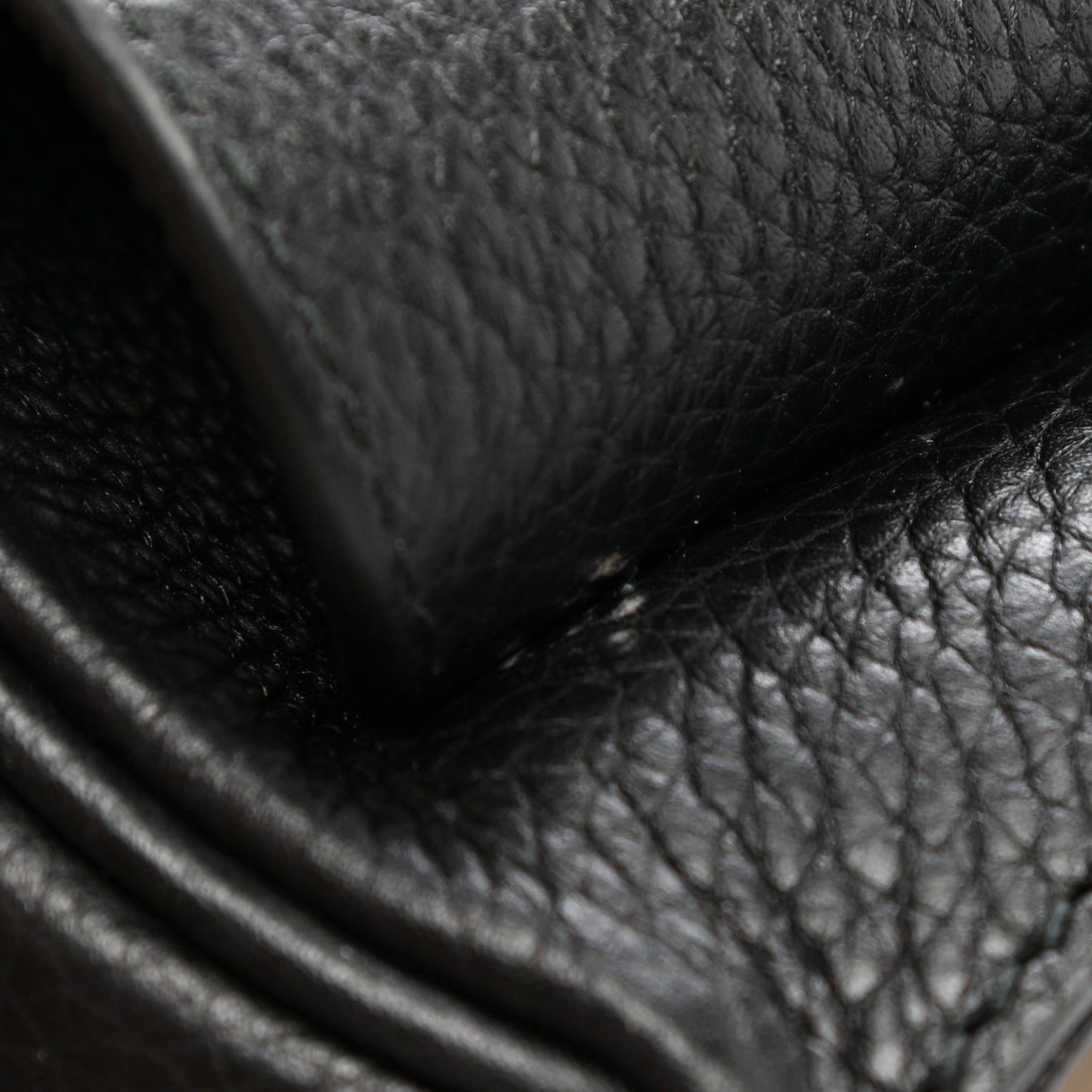Pebbled Calfskin Medium Soho Flap Crossbody Black