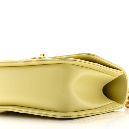 Chanel Calfskin Quilted Mini Perfect Fit Flap Light Green 10 of 11