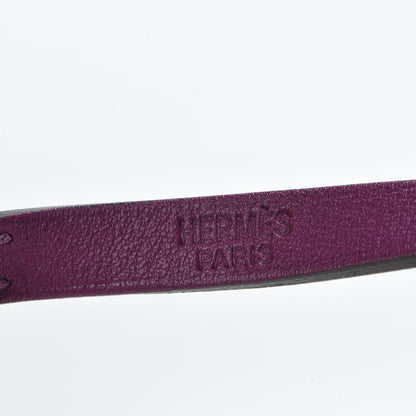 Hermes Swift Hapi 3 MM Triple Tour Wrap Bracelet M Anemone 8 of 9