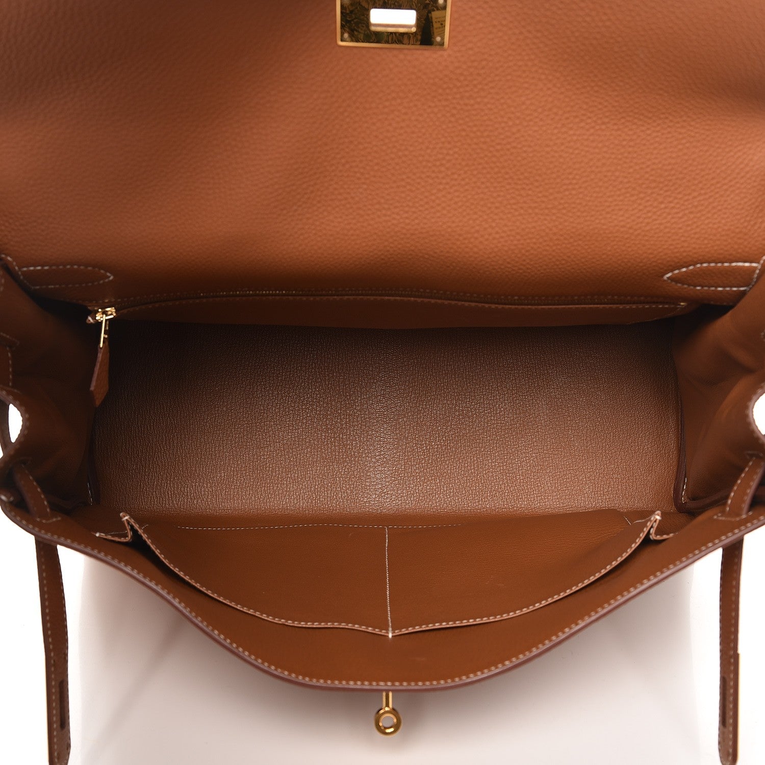 Hermes Togo Kelly Retourne 40 Gold 8 of 36