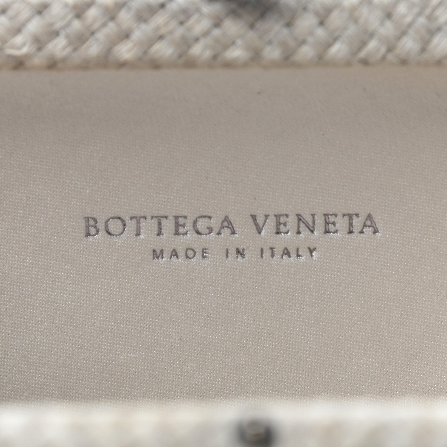 Bottega Veneta Satin Intreccio Impero Knot Clutch Ivory 7 of 7