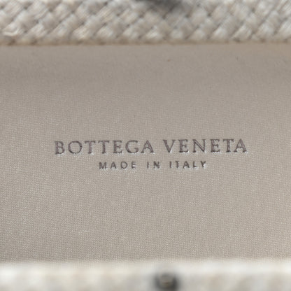 Bottega Veneta Satin Intreccio Impero Knot Clutch Ivory 7 of 7