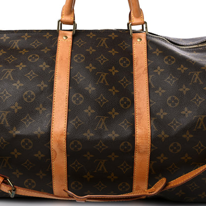 Louis Vuitton Monogram Keepall Bandouliere 55 15 of 21