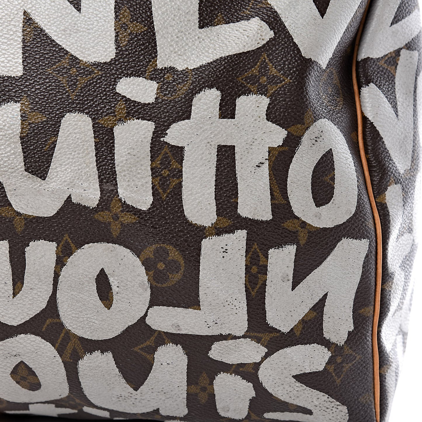 Graffiti Keepall 50 Silver