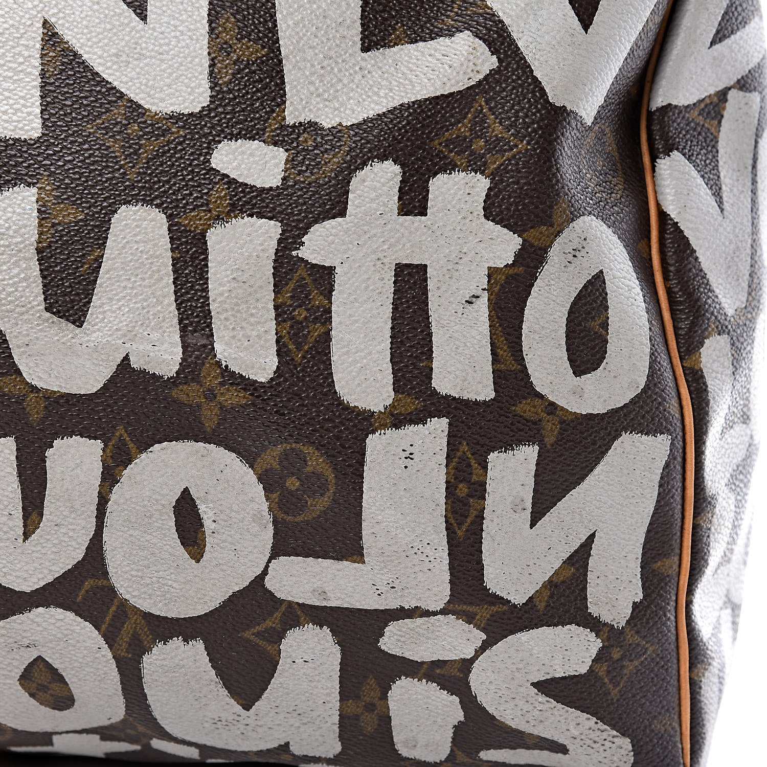 Louis Vuitton Graffiti Keepall 50 Silver 22 of 30