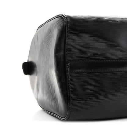 Louis Vuitton Epi Speedy 30 Black 9 of 10