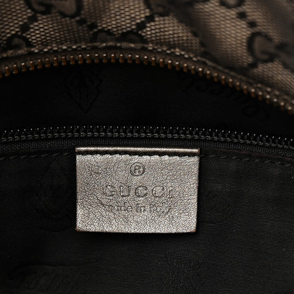 Gucci Imprime Monogram Medium Zippered Shopping Tote Pewter 6 of 10