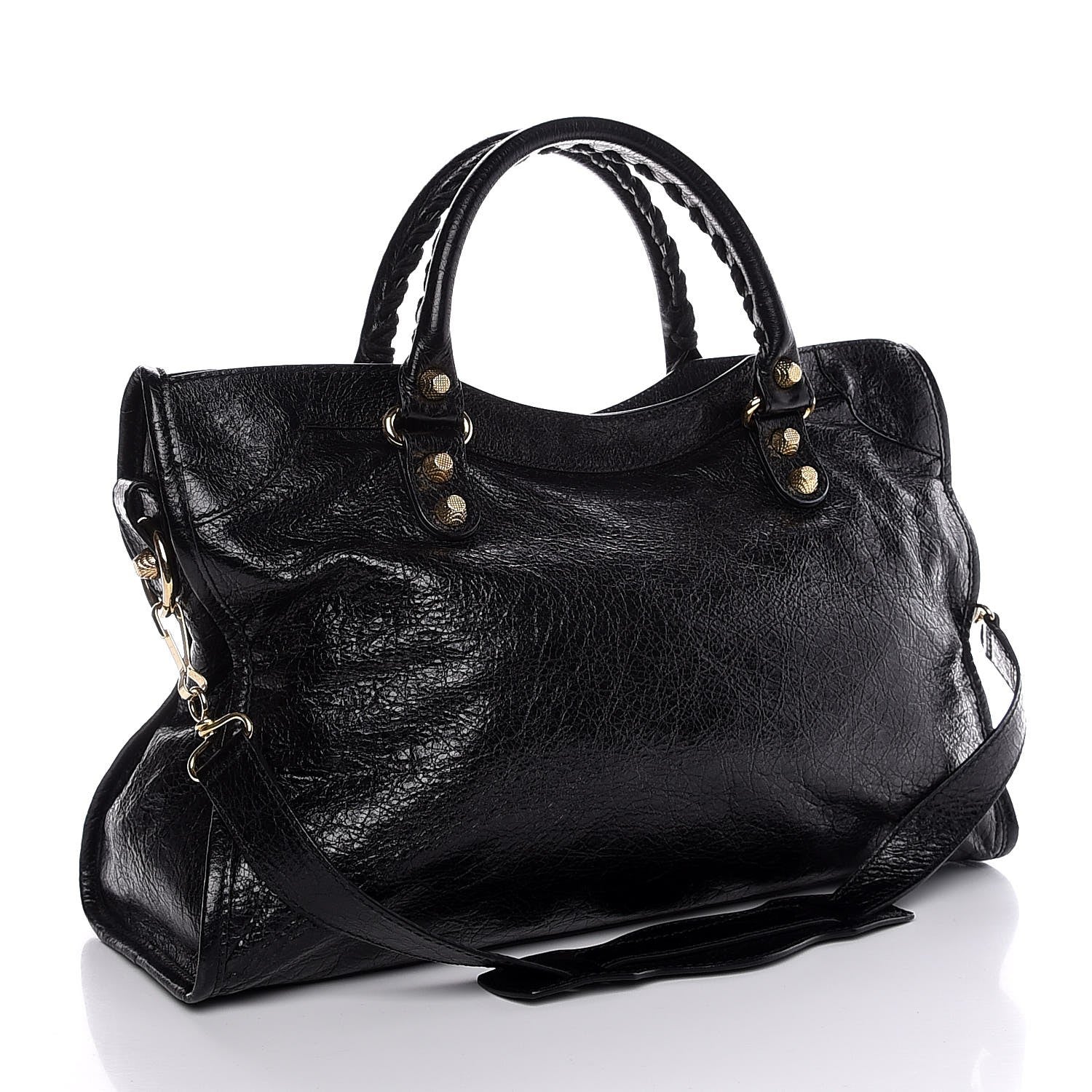 Balenciaga Agneau Giant 12 Gold Hardware City Black 4 of 8