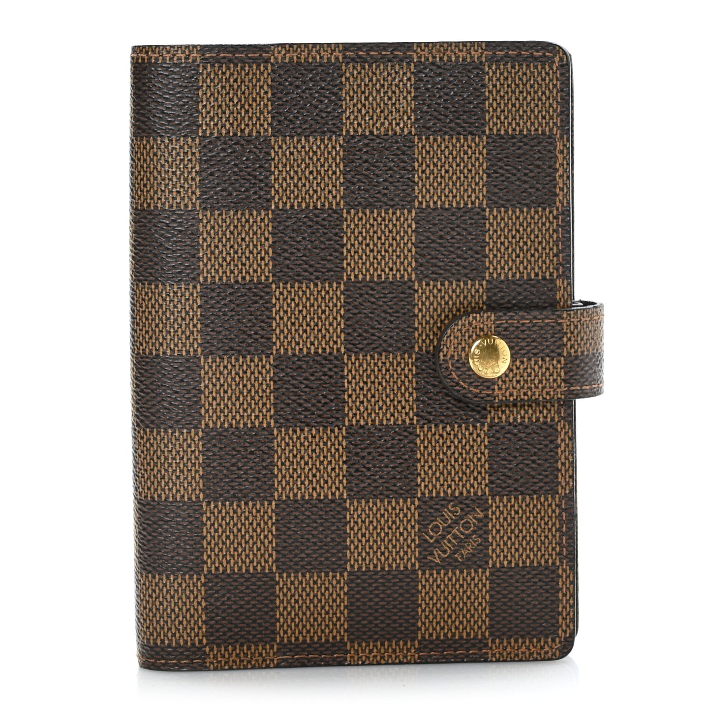 Damier Ebene Small Ring Agenda Cover