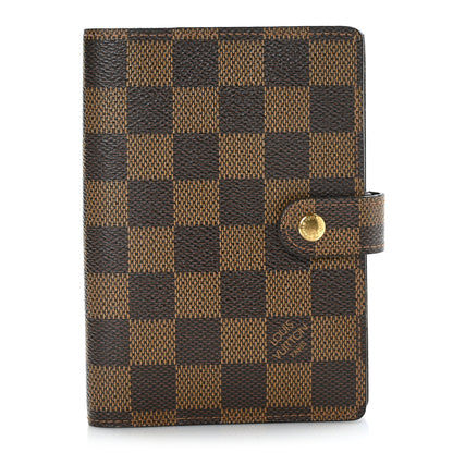 Louis Vuitton Damier Ebene Small Ring Agenda Cover 1 of 7