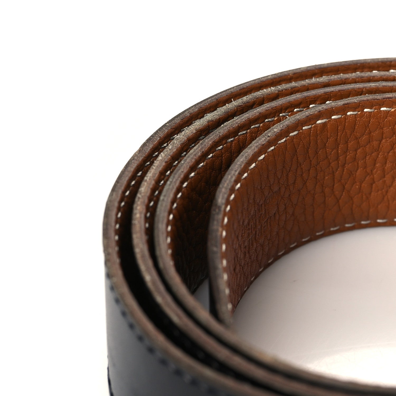 Hermes Box Togo 32mm Constance H Belt 105 Black Gold 7 of 7