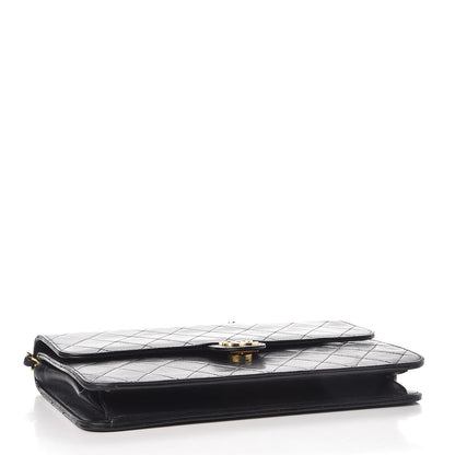 Chanel Lambskin Quilted Medium Single Flap Black 4 of 10