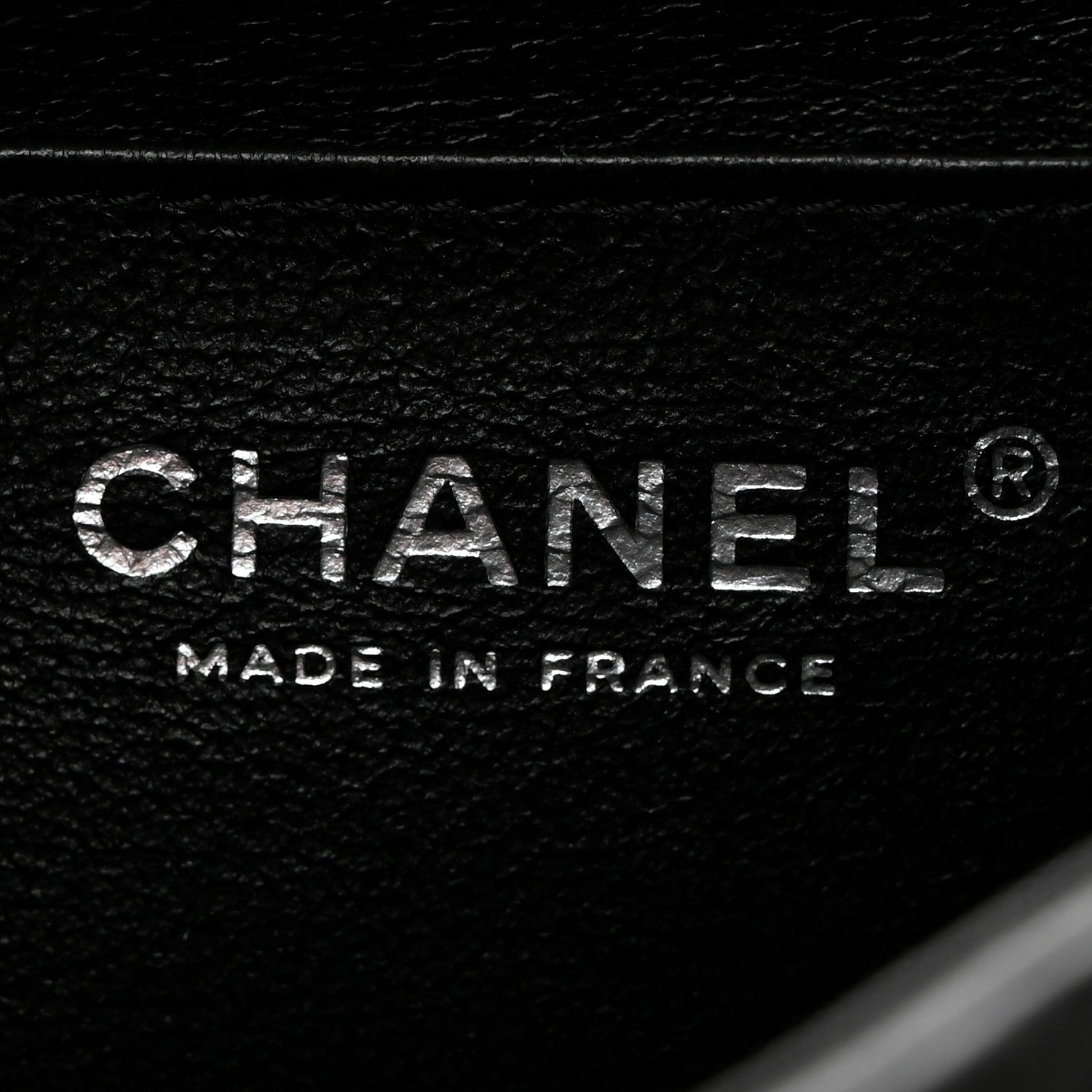 Chanel Crumpled Calfskin Quilted Mini Rectangular Flap So Black 6 of 10