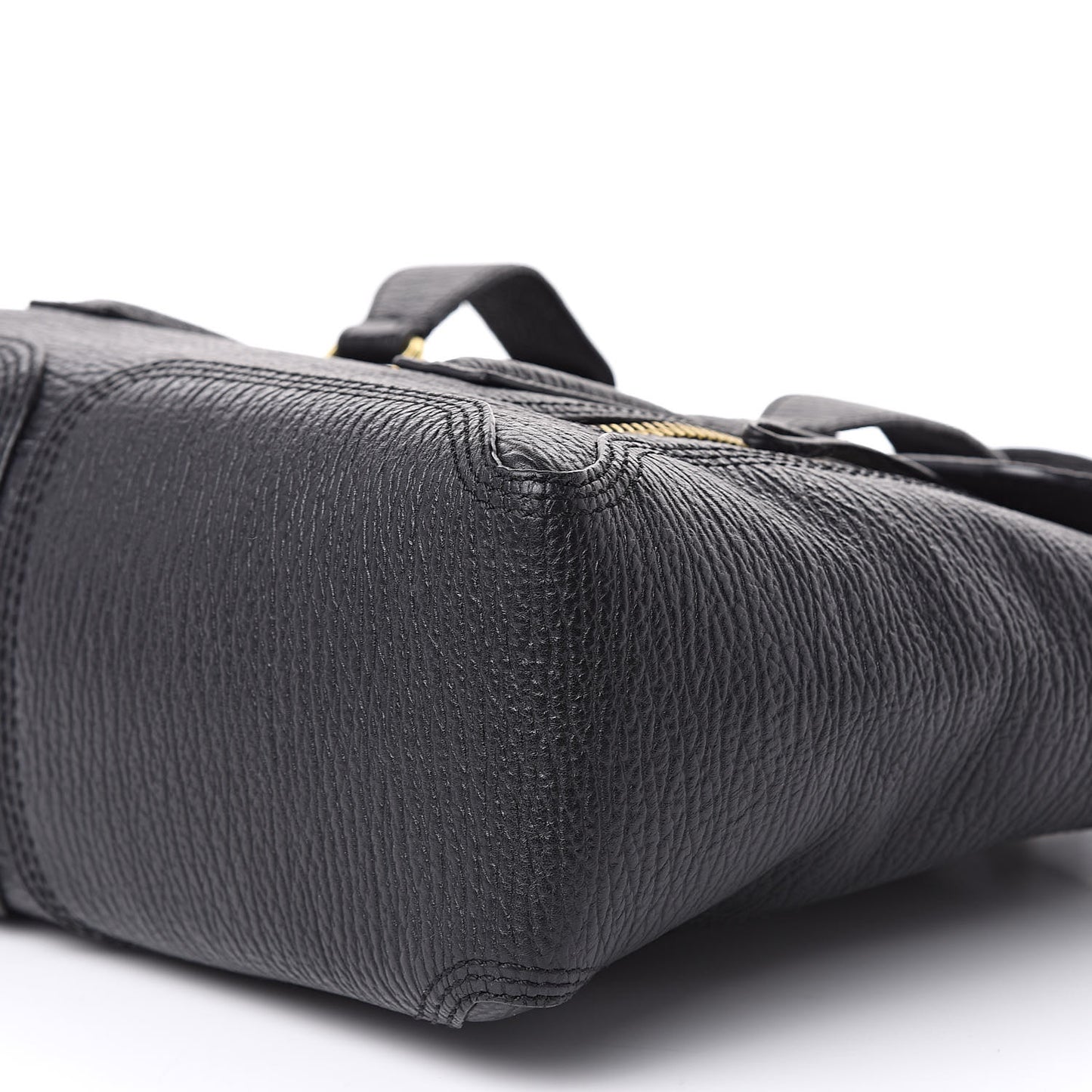 3.1 Textured Calfskin Medium Pashli Satchel Black