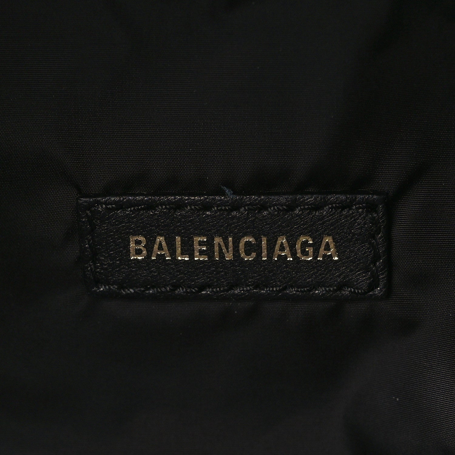 Balenciaga Recycled Sport Nylon Logo Embroidered Wheel Beltpack Black 6 of 7