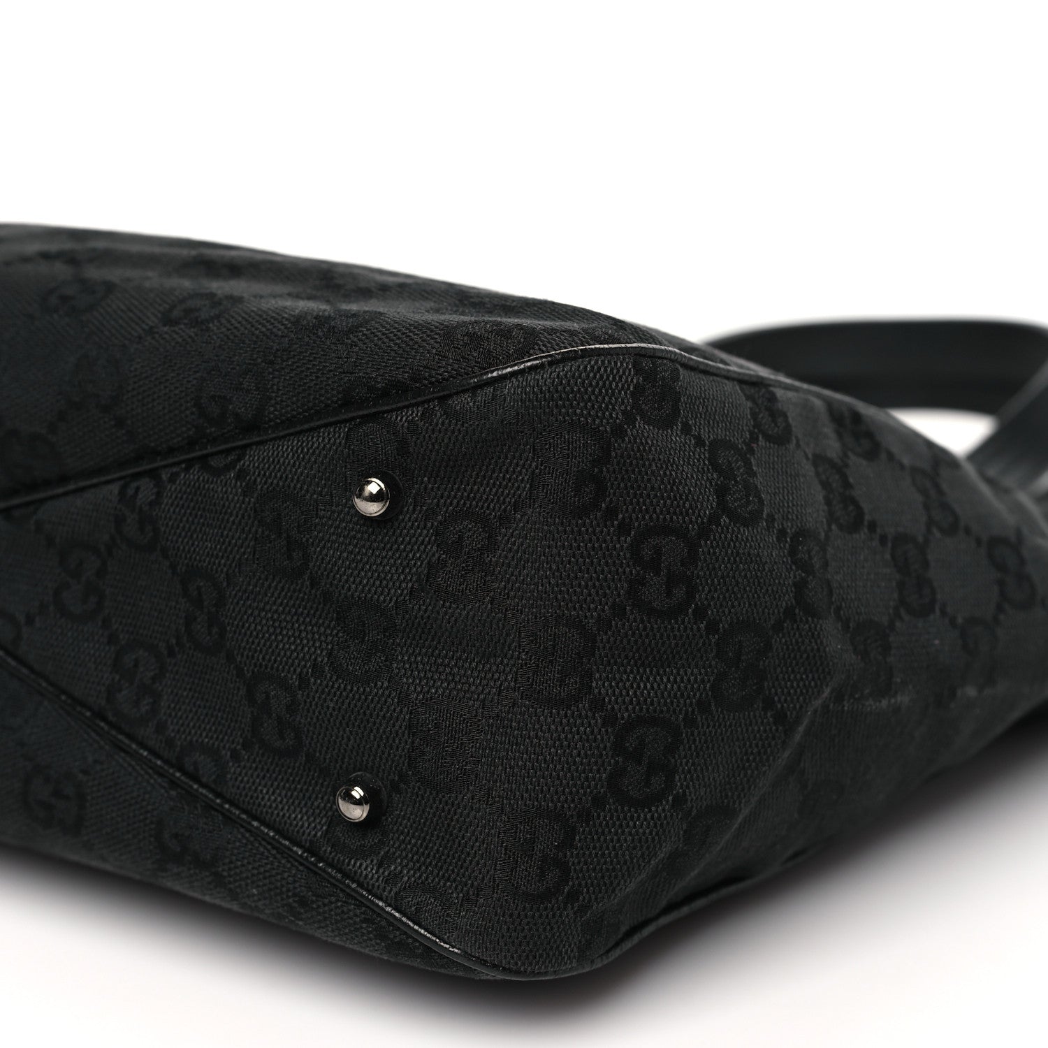Gucci Monogram Medium Tote Black 10 of 10