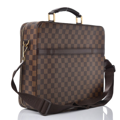 Louis Vuitton Damier Ebene Porte Ordinateur Sabana Computer Case 3 of 12