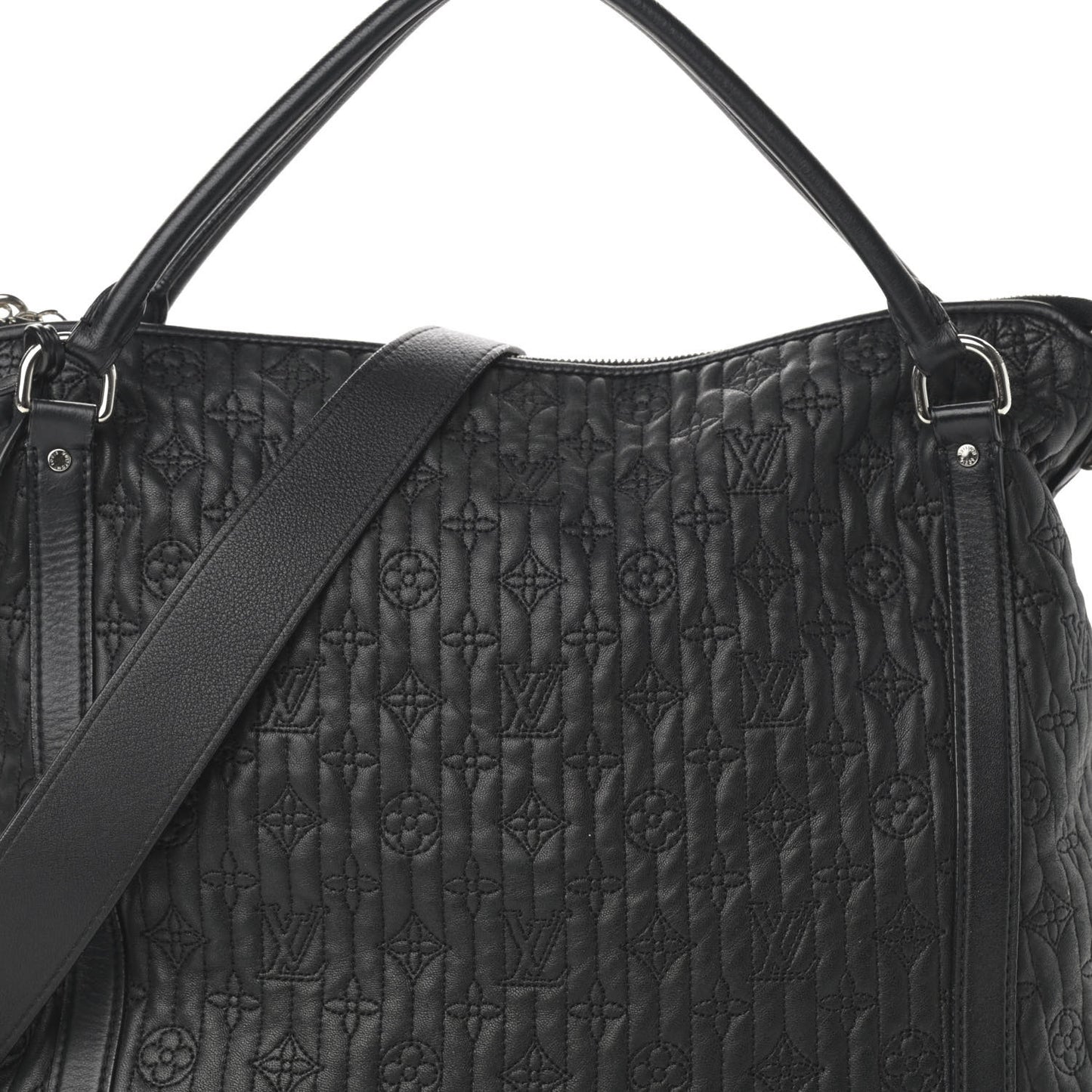 Monogram Lambskin Antheia Ixia PM Black