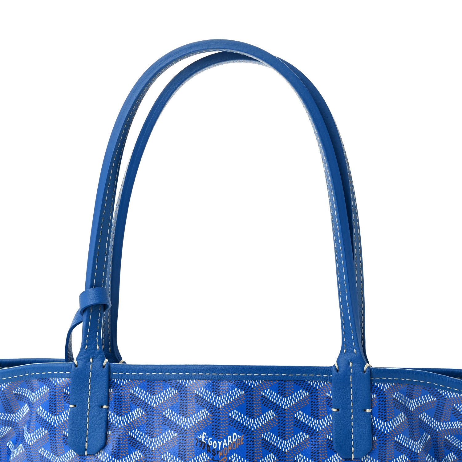 Goyard Goyardine Reversible Mini Anjou Sky Blue 8 of 10