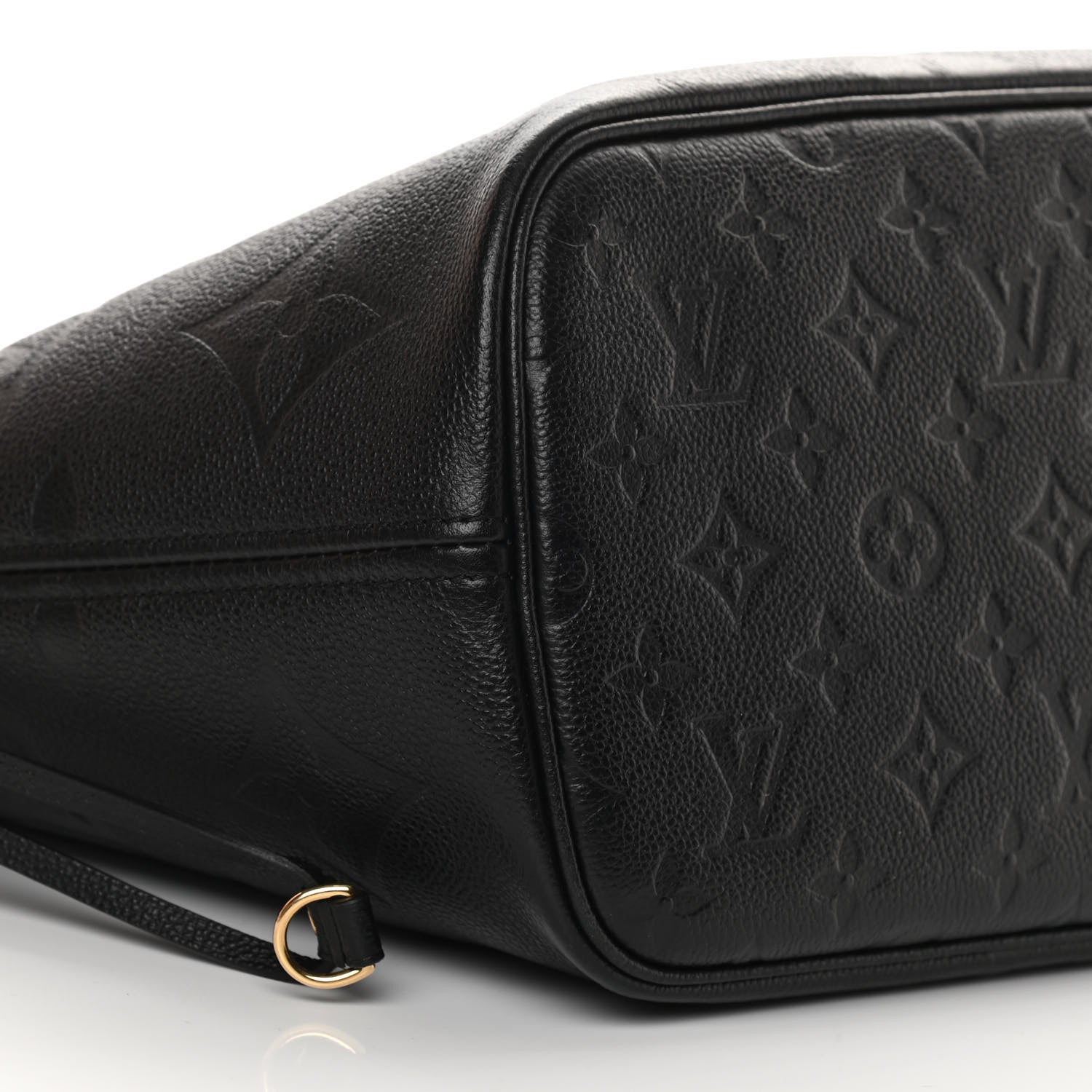 Louis Vuitton Empreinte Monogram Giant Neverfull MM Black 8 of 11