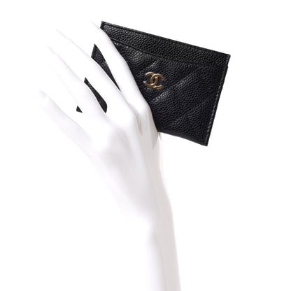 Chanel Caviar Quilted Card Holder Black 2 of 10