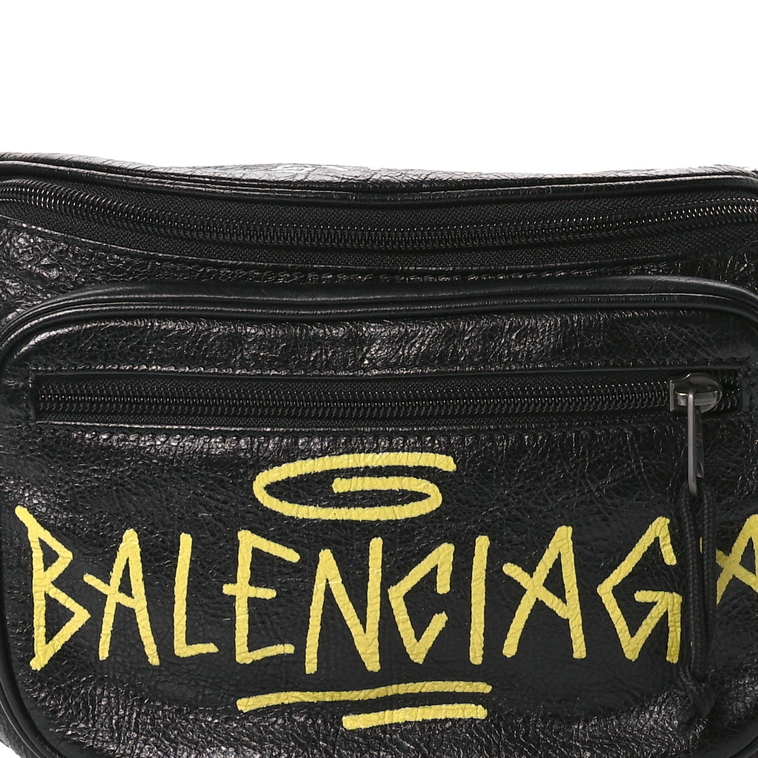 Balenciaga Agneau Arena Graffiti All Over Explorer Belt Bag Black Multicolor 8 of 11