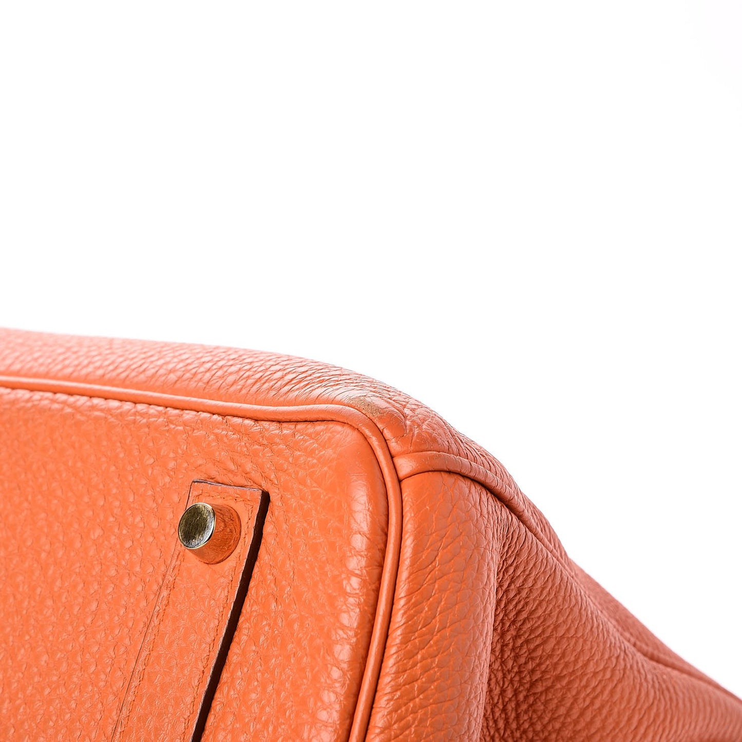 Togo Birkin 35 Orange