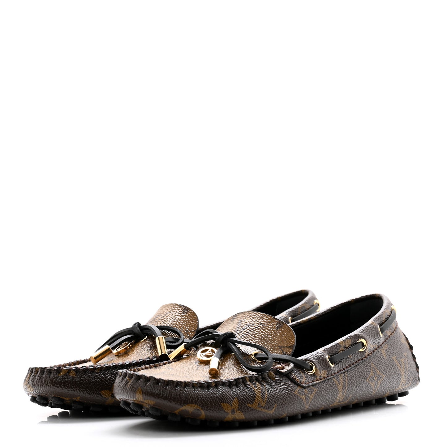 Patent Reverse Monogram Gloria Loafers 39