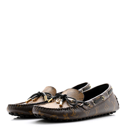 Louis Vuitton Patent Reverse Monogram Gloria Loafers 39 3 of 9