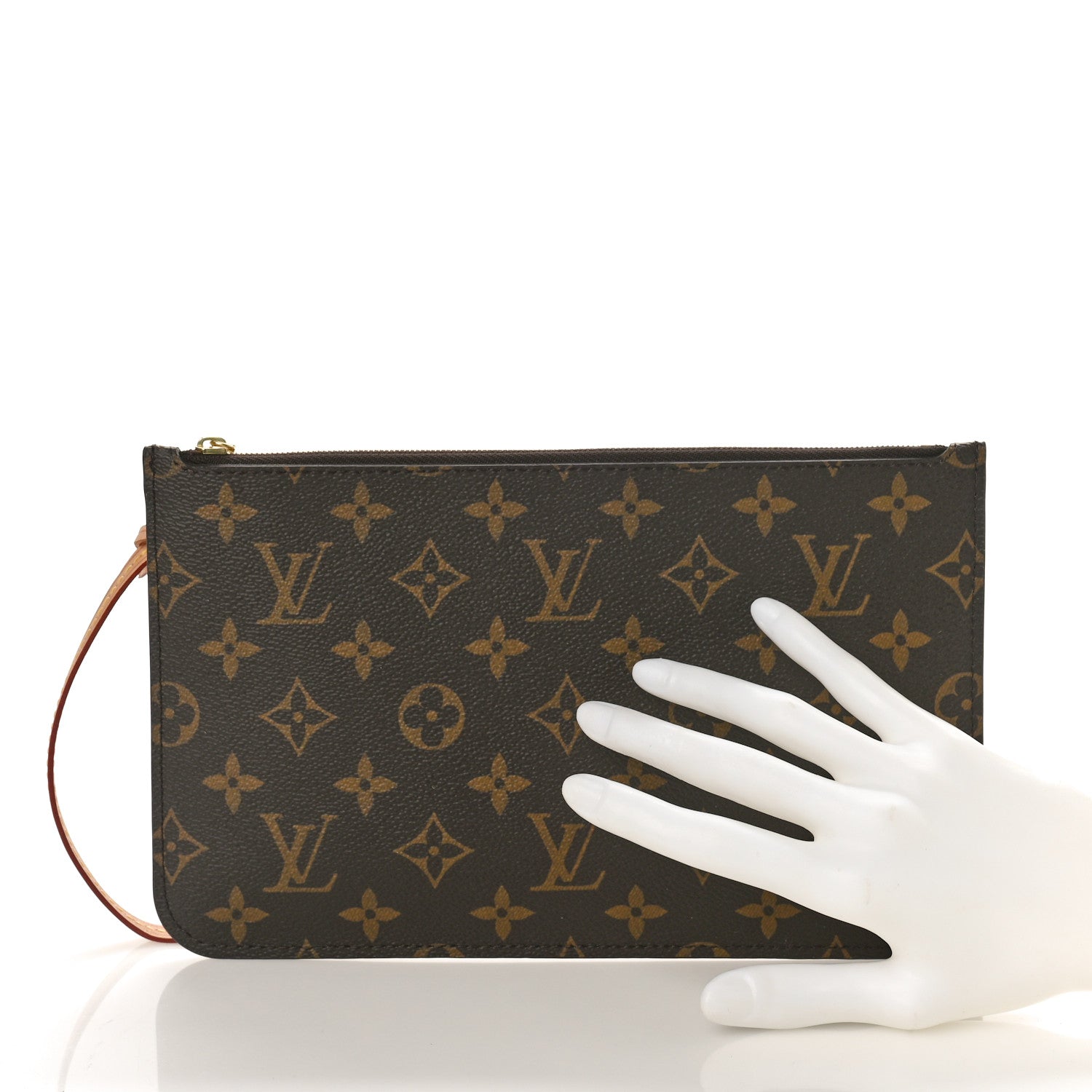Louis Vuitton Monogram Neverfull MM GM Pochette 2 of 8
