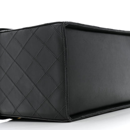 Chanel Calfskin Stitch Vanity Case Black 10 of 14