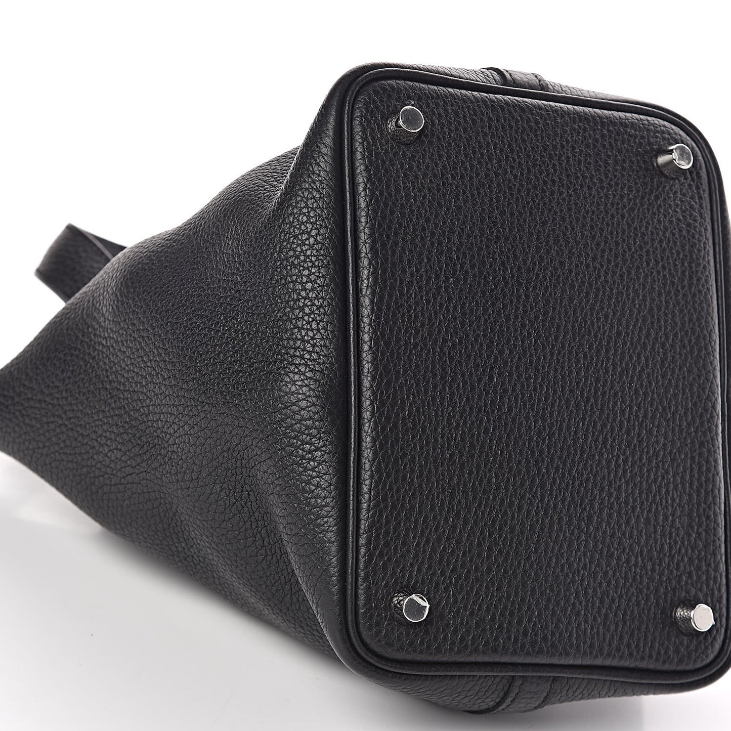 Taurillon Clemence Picotin Lock 18 PM Black