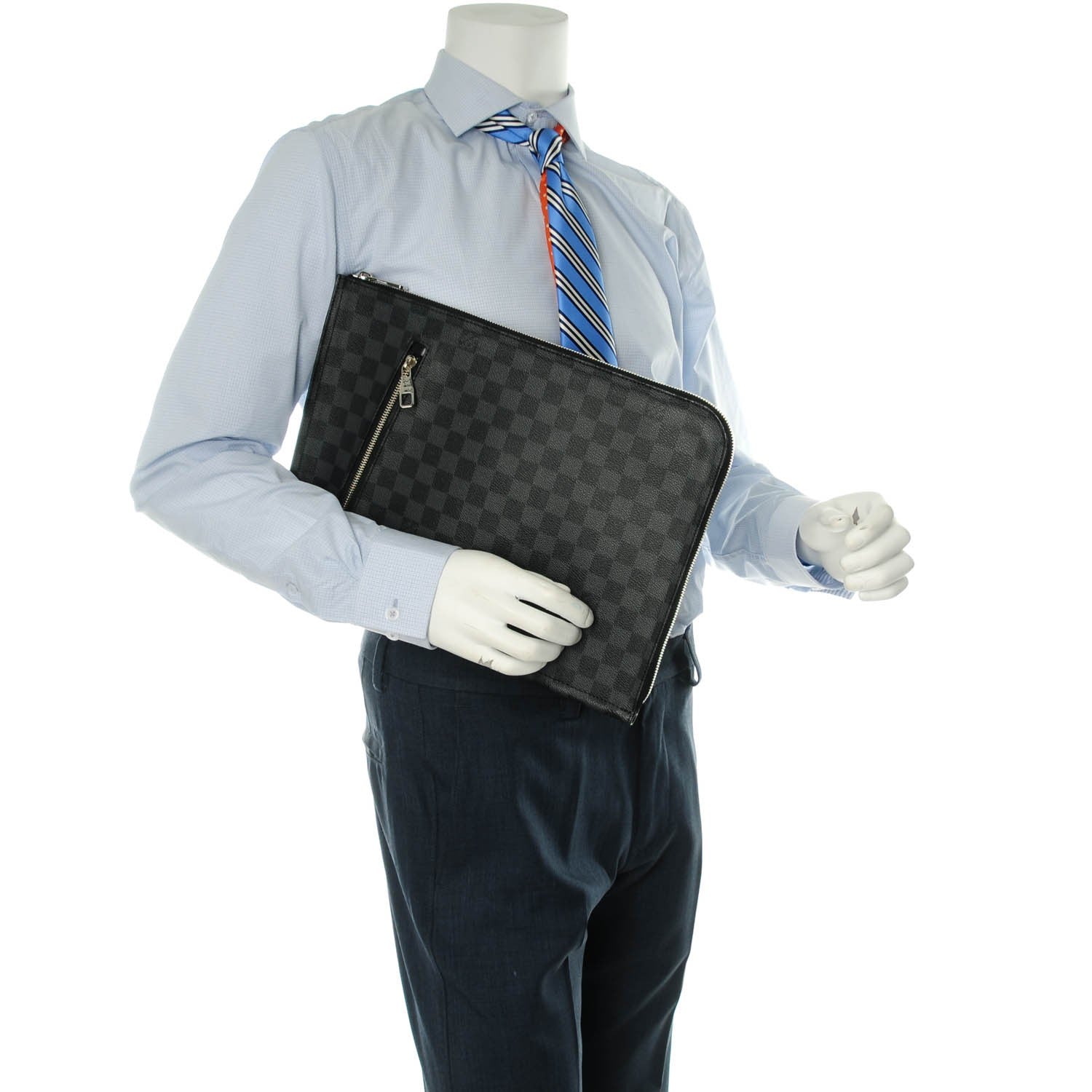 Louis Vuitton Damier Graphite Poche Documents Holder 2 of 7
