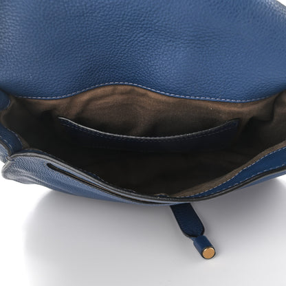 Chloe Calfskin Medium Marcie Round Crossbody Bag Royal Navy 4 of 9
