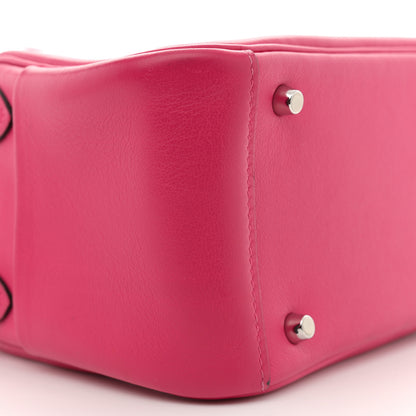 Hermes Swift Verso Mini Lindy 20 Rose Mexico Rouge Piment 9 of 12