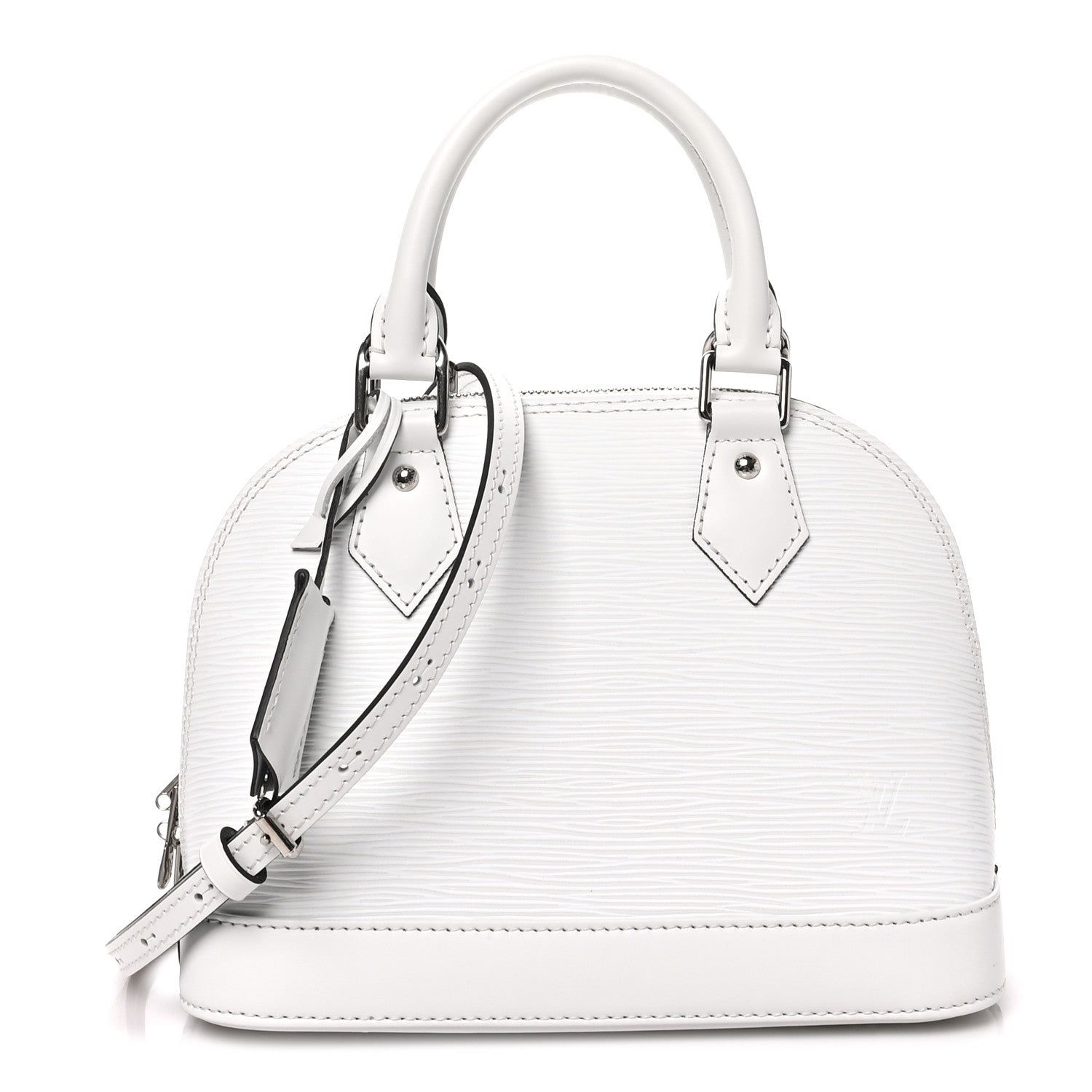 Louis Vuitton Epi Alma BB White 1 of 9