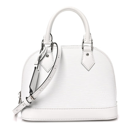 Louis Vuitton Epi Alma BB White 1 of 9