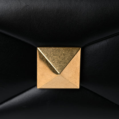 Valentino Garavani Nappa One Stud Chain Clutch Black 14 of 14