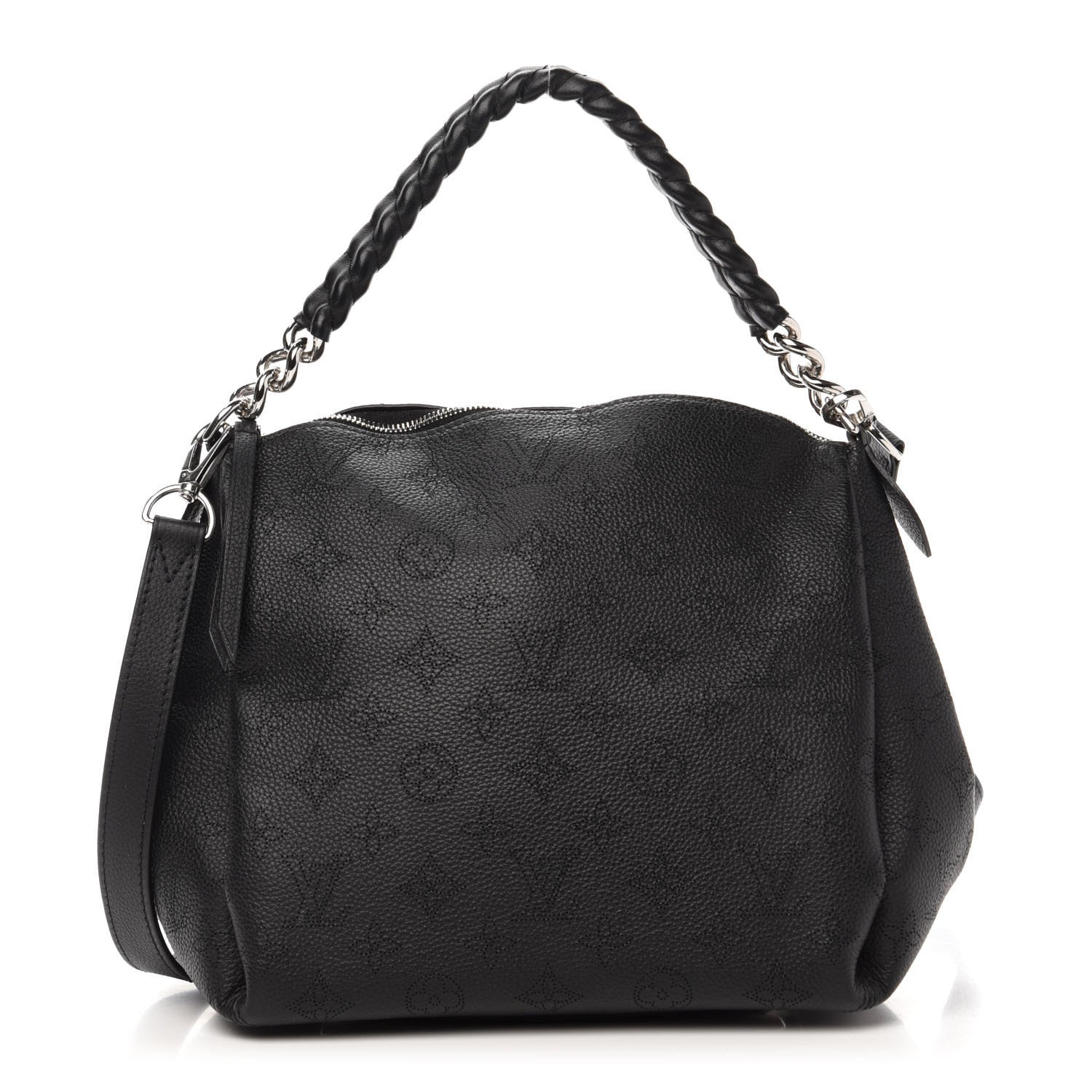Louis Vuitton Mahina Babylone Chain BB Black 1 of 10