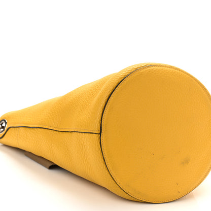 Prada Vitello Daino Bucket Bag Mimosa 9 of 15