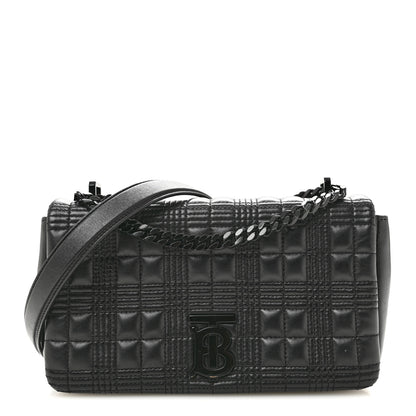 Burberry Lambskin Quilted Small Lola Bag Black 1 of 14