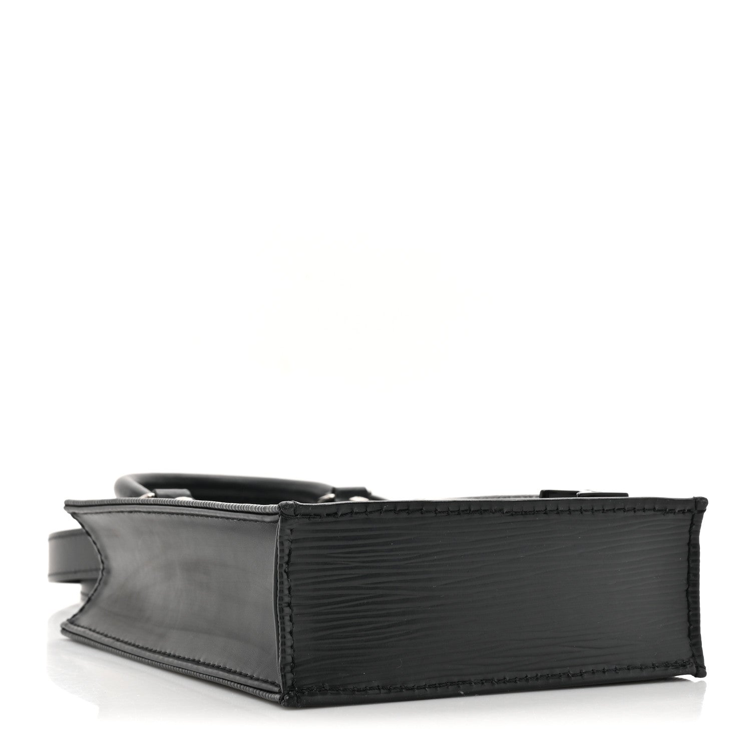Louis Vuitton Epi Petit Sac Plat Black 4 of 11