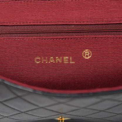 Chanel Lambskin Quilted Medium Single Flap Black 6 of 18