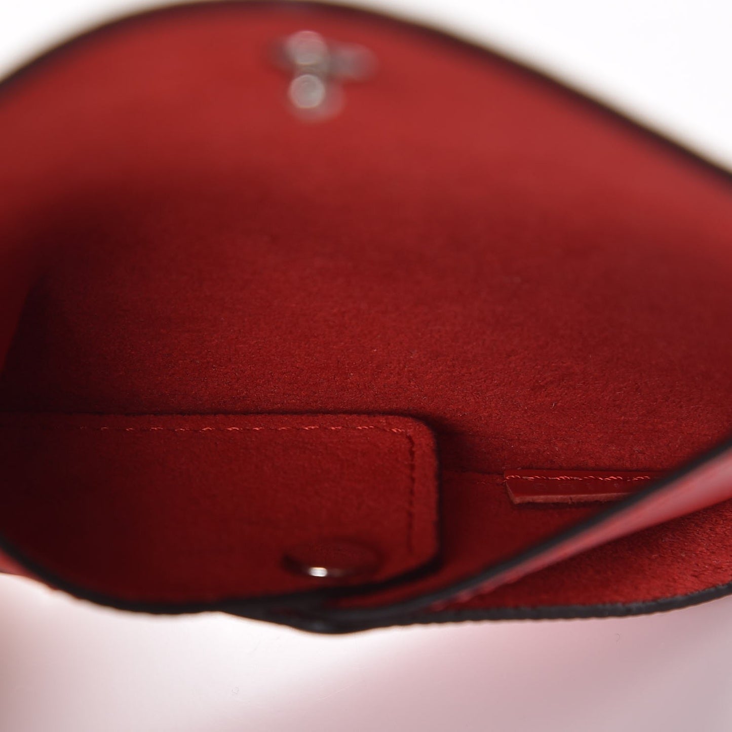Epi Small Kirigami Pochette Insert Coquelicot