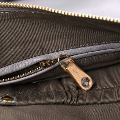 Chloe Calfskin Medium Marcie Satchel Cashmere Grey 16 of 17