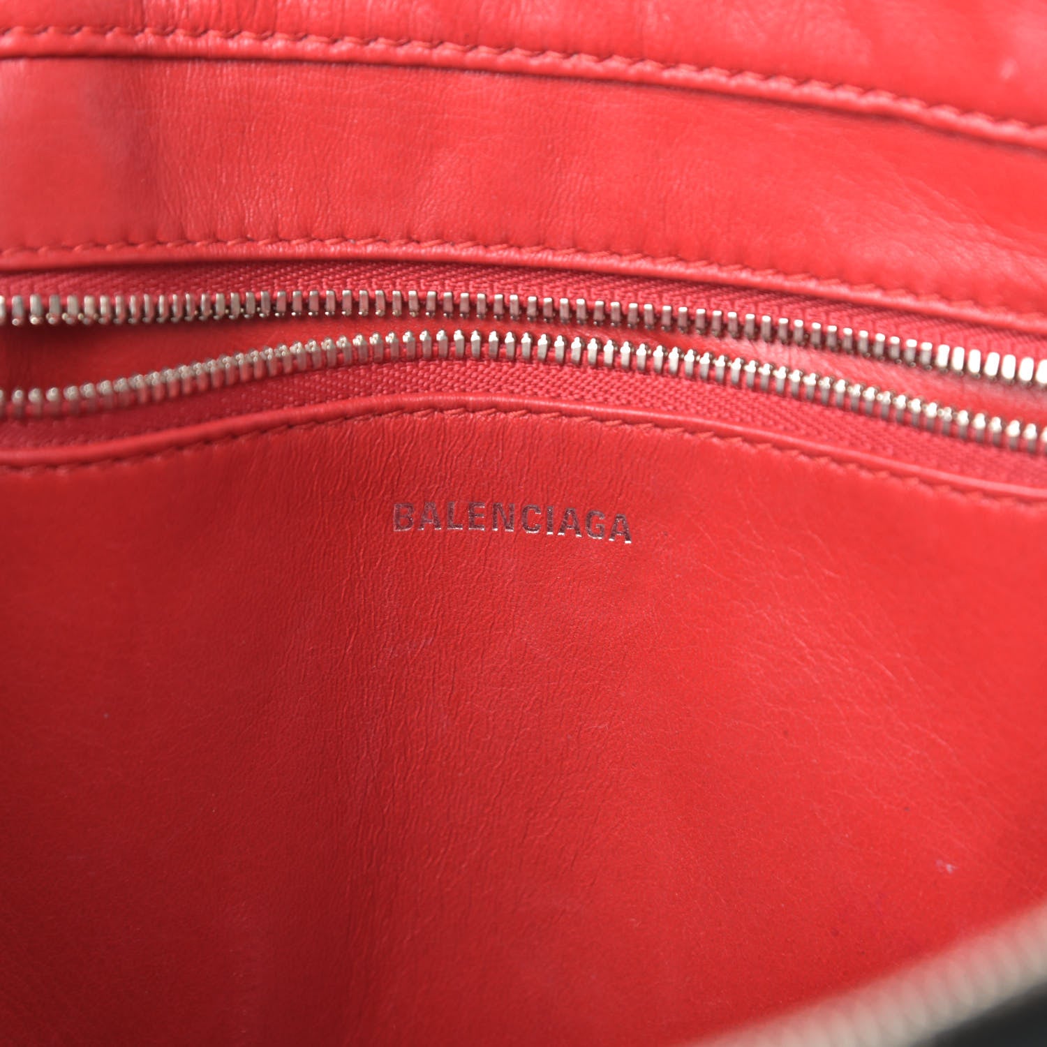 Balenciaga Calfskin XS Triangle Chain Duffle Black 6 of 14